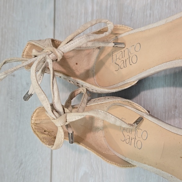 Franco Sarto Women Shirley Pointed toe Leather Slip on flats shoes sz 7.5M - Picture 6 of 14